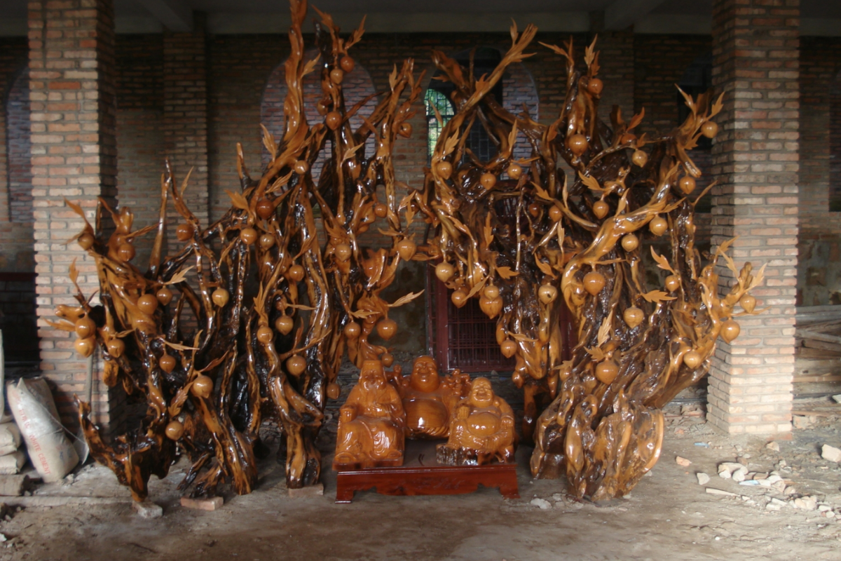 Traditional trade artifacts in Coi Nguon Museum